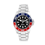 Marlow Miller Armbanduhr mit Edelstahlgehäuse und -armband