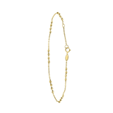 18 Karaat geelgouden armband bolletjes