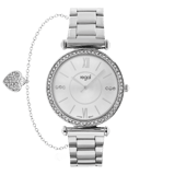 Regal Set Dames Horloge met armband Zilverkleurig RG3030-100