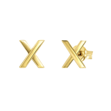 Ohrringe, 585 Gelbgold, X