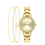 Regal cadeauset met gratis goudkleurige armband