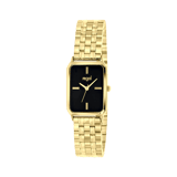 Regal-Damenarmbanduhr mit goldfarbenem Armband