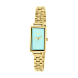 Regal horloge met een stainless steel kast en band