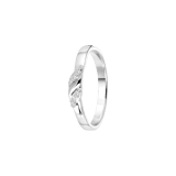 Zilveren ring met zirkonia