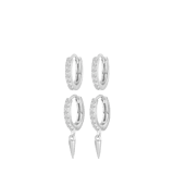 Set, 925 Silber, 4 Paar Ohrringe