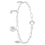 Kinderarmband, 925 Silber, mit Anhängern, Pferd