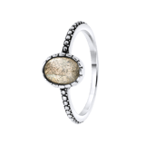 Zilveren ring met Gemstone labradorite