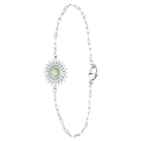 Armband, Edelstahl, mit Anhänger, Sonne