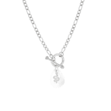 Stainless steel ketting met hangers