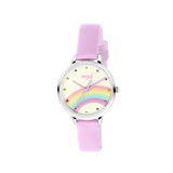 Regal Armbanduhr für Mädchen, Regenbogen