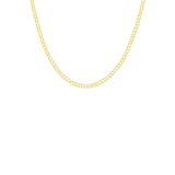 Halskette, 375 Gold, mit Gourmetglied, 4,5 mm