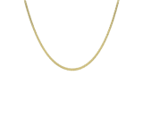 Halskette, 375 Gold, mit Spiga-Kettenglied, 3 mm