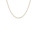 9 karaat ketting met vierkante spiga schakel 2,8mm voor heren