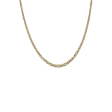9 karaat ketting met koningsschakel 3,3mm voor heren
