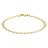 9K armband met gourmet schakel 4,8mm