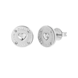 Guess-Ohrringe, Edelstahl, FROM GUESS WITH LOVE