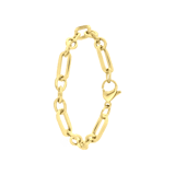 Armband, Edelstahl, vergoldet (750 Gold), Odila