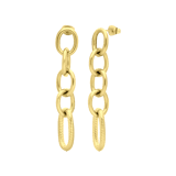 Ohrringe, Edelstahl, vergoldet (750 Gold), Cossette