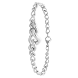 Gerecycled stainless steel armband capucine