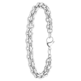 Gerecycleerd stainless steel armband anaulle