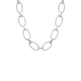 Camille gerecycled stainless steel ketting voor dames