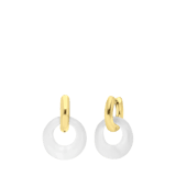Ohrringe, Edelstahl, vergoldet (750 Gold), Regine