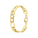 Armband, Edelstahl, vergoldet (750 Gold), Corinne
