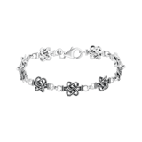 Armband, 925 Silber, Surinam-Teppichklopfer