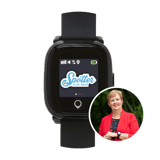 Spotter GPS Armbanduhr schwarz SPW-B1701