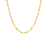 Halskette, 585 Gelbgold, Gourmetglieder, 2,7 mm