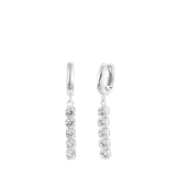 Ohrringe, 925 Silber, mit Anhänger, Zirkonia