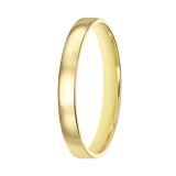 Trauring für Herren, 585 Gelbgold, 3 mm, Alena TW 302