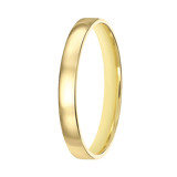 Trauring für Herren, 375 Gelbgold, 3 mm, Alena TW 302