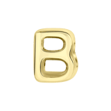 Stainless steel goldplated letterhanger voor dames