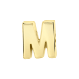 Anhänger, Edelstahl, vergoldet, Buchstabe
