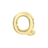 Stainless steel goldplated letterhanger voor dames