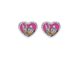 Disney Daisy & Donald Duck Ohrringe, 925 Silber