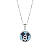 Zilveren Disney Mickey Mouse ketting