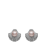 Zilveren Disney kleine Zeemeermin oorbellen parel