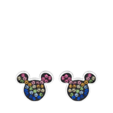 Disney Mickey Ohrringe, 925 Silber, Kristall