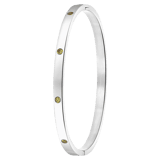Stainless steel armband bangle geboortestenen
