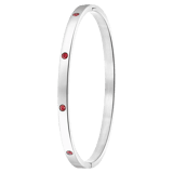 Stainless steel armband bangle geboortestenen