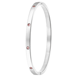 Stainless steel armband bangle geboortestenen