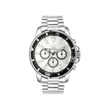 Marlow Miller chronograaf horloge stainless steel band