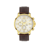 Marlow Miller Chronograf Armbanduhr mit Lederarmband