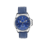 Marlow Miller Chronograf Armbanduhr mit Lederarmband