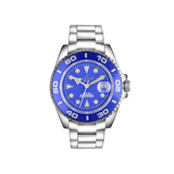 Marlow Miller Heren Horloge Zilverkleurig