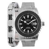 Marlow Miller Cadeau Set Heren Horloge Zwart 21cm