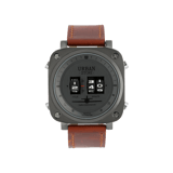 Urban Story Armbanduhr mit Lederband