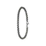 Herrenarmband, Edelstahl, Spigaglied, Antik-Stil